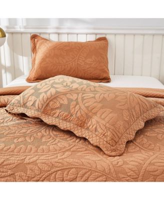 100% Cotton Oversized Bedspread Quilt Set - Queen