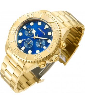 Men's 36974 Pro Diver Quartz Chronograph Dark Blue Dial Watch