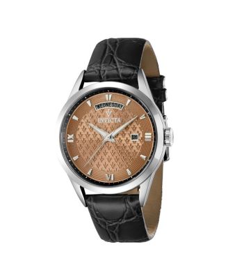 Women's 44261 Vintage Quartz 3 Hand Light Brown Dial Watch