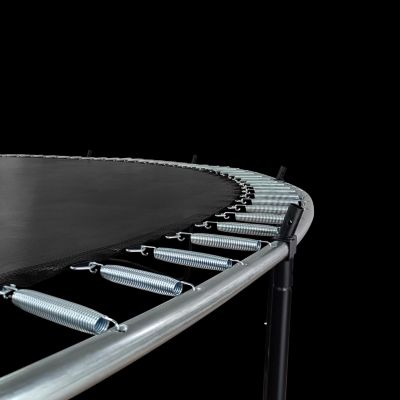 Streamdale 10FT Pumpkin Style Trampoline with Safety Net and Ladder