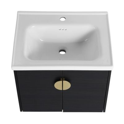  24" Soft-Close Bathroom Vanity with Sink