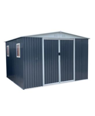 Streamdale 12'x10' Apex-Roof Garden Shed with Windows