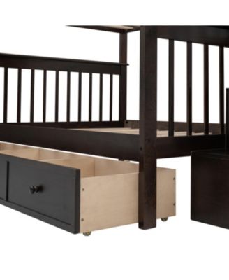 Stairway Bunk Bed with Drawer & Storage