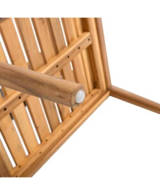 Acacia Wood Outdoor Armchair - Weather-Resistant & Stylish Set of 2