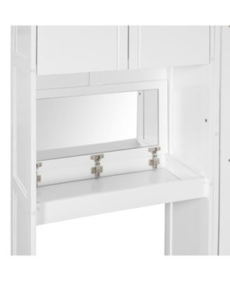 Queen Size Murphy Bed with Desk Vanity and Cabinets