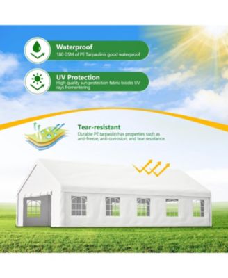 20x32 Party Tent with Sidewalls & Storage Bags