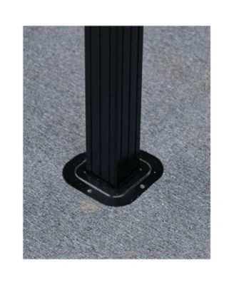 10x10FT Aluminum Hardtop Gazebo