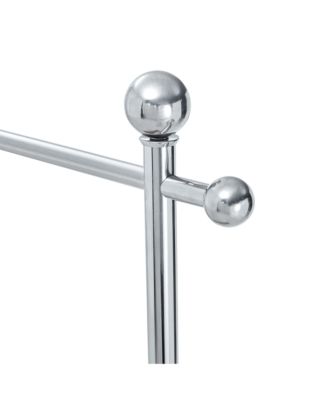 Streamdale 70" Industrial Coat Rack - Wood & Steel, Double Layer Hanger