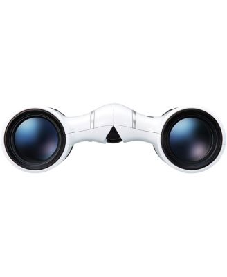 8x21 Aculon T02 Roof Prism Binocular with 6.3 Degree Angle of View, White