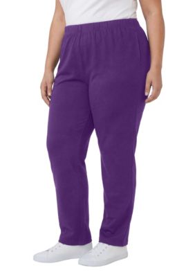 Women's Within Tall 7-Day Straight-Leg Elastic-Waist Stretchy Knit Pant