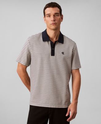 Men's Ottoman Stripe Polo Shirt