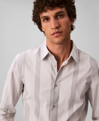 Men's Stripe Slim Fit Shirt