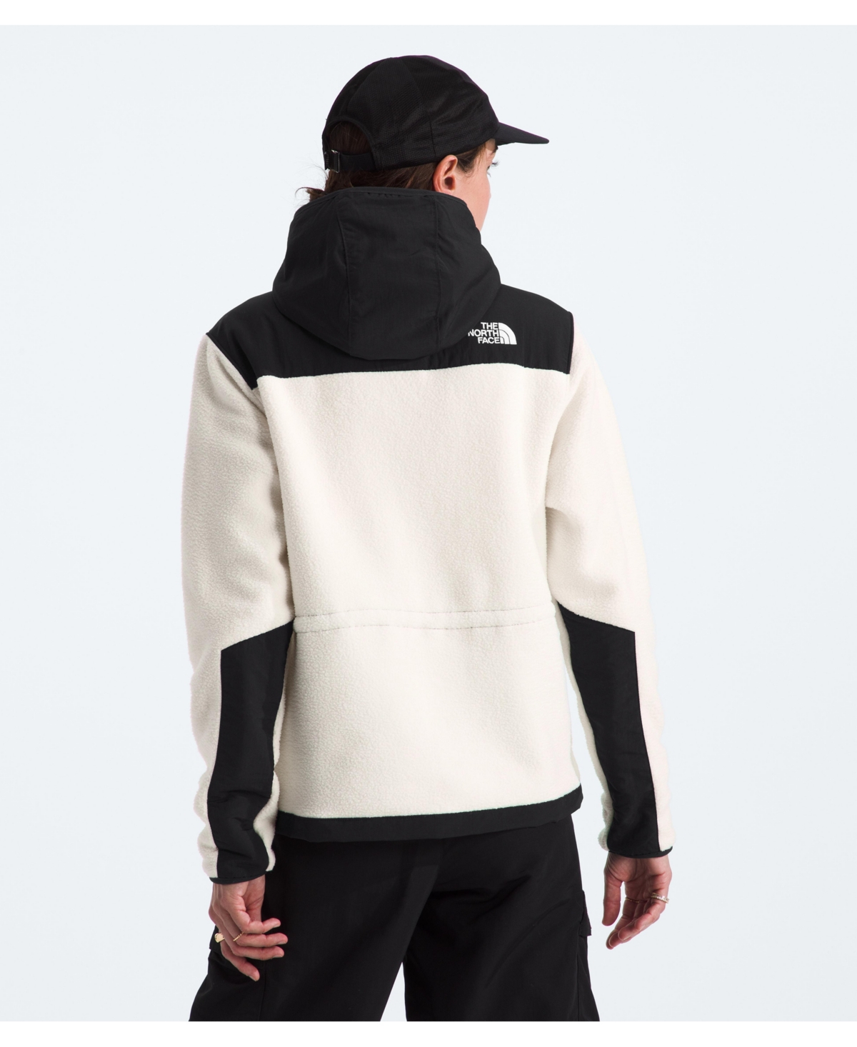 The North Face Womens Retro Denali Hoodie In Black