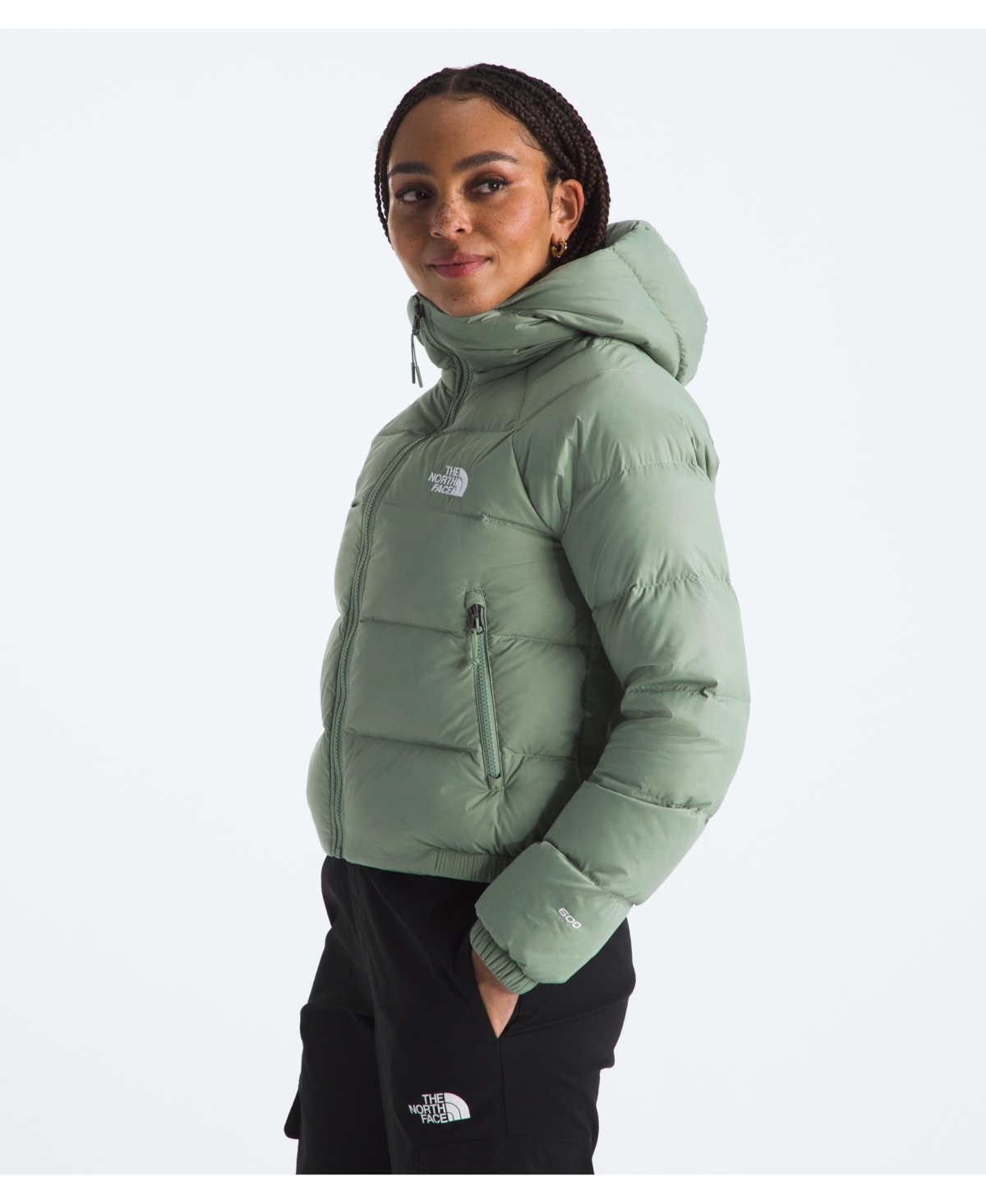 The North Face Women's Hydrenalite Hooded Down Jacket In Green