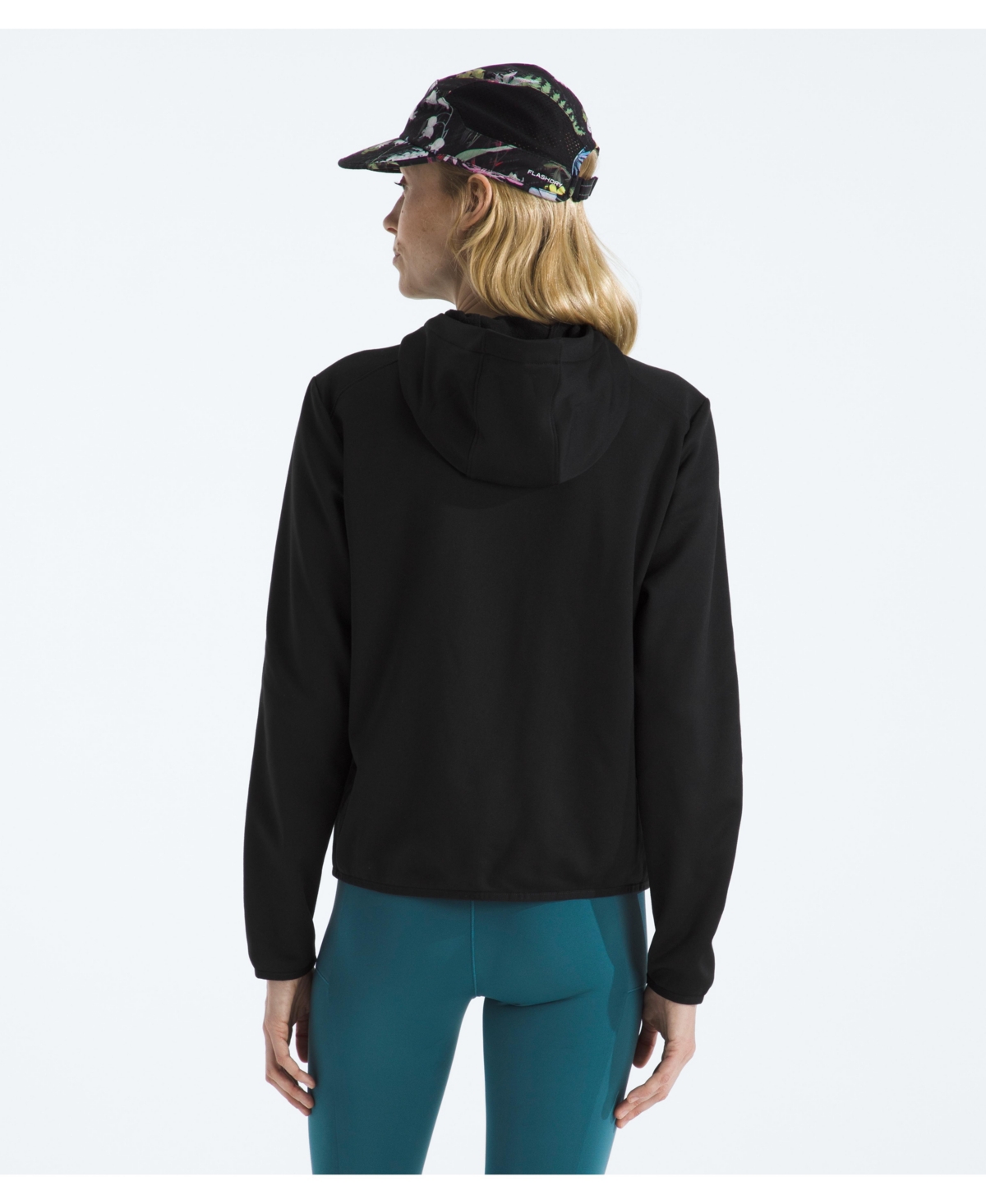 The North Face Women's Performance Fleece Full Zip Hoodie In Black