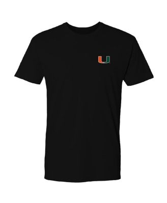 Men's Black Miami Hurricanes Best Beach T-Shirt