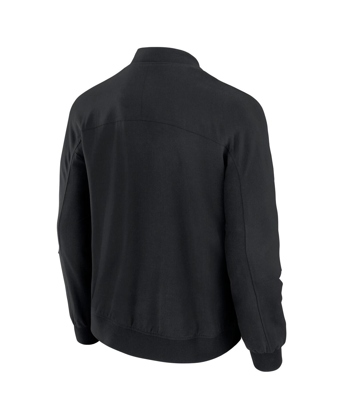 J. Palmer Men's Black Usc Trojans Lightweight Cover-4 Tri-blend Full-zip Jacket In Black