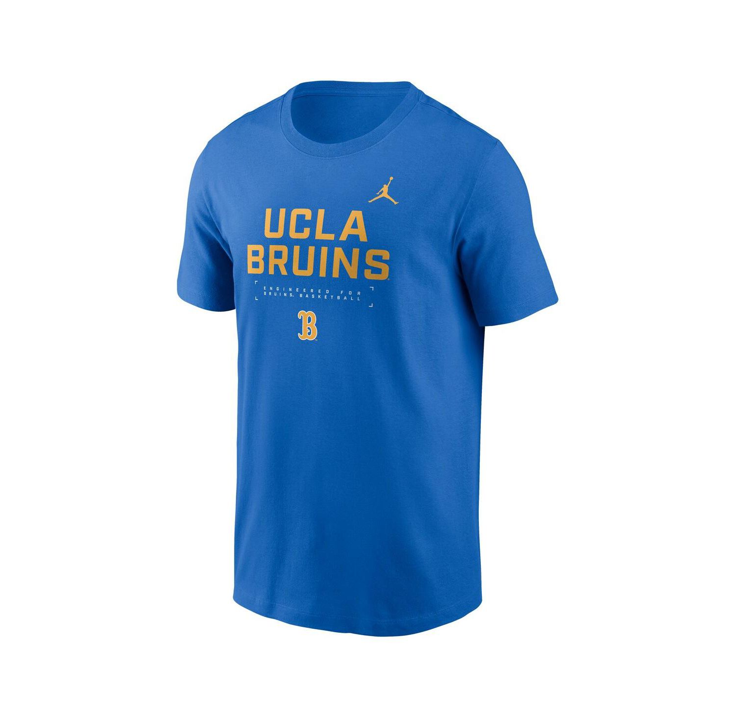 Men's Blue UCLA Bruins 2025 Courtside Basketball Performance T-Shirt