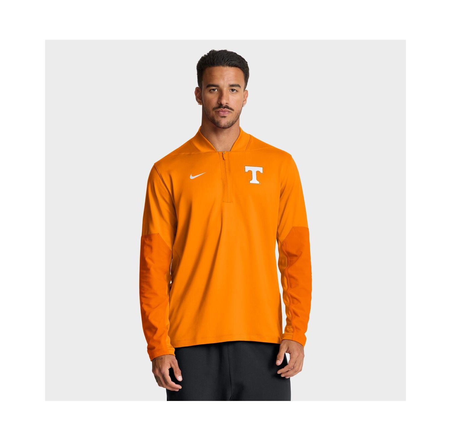 Men's Tennessee Orange Tennessee Volunteers One Goal Performance Half-Zip Pullover Sweatshirt