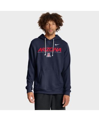 Nike - Men's Navy Arizona Wildcats 2025 Sideline Standard Issue Dri-FIT Hoodie