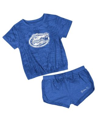 Colosseum - Toddler&nbsp;2-Piece Royal Florida Gators Fern T-Shirt and Shorts Set