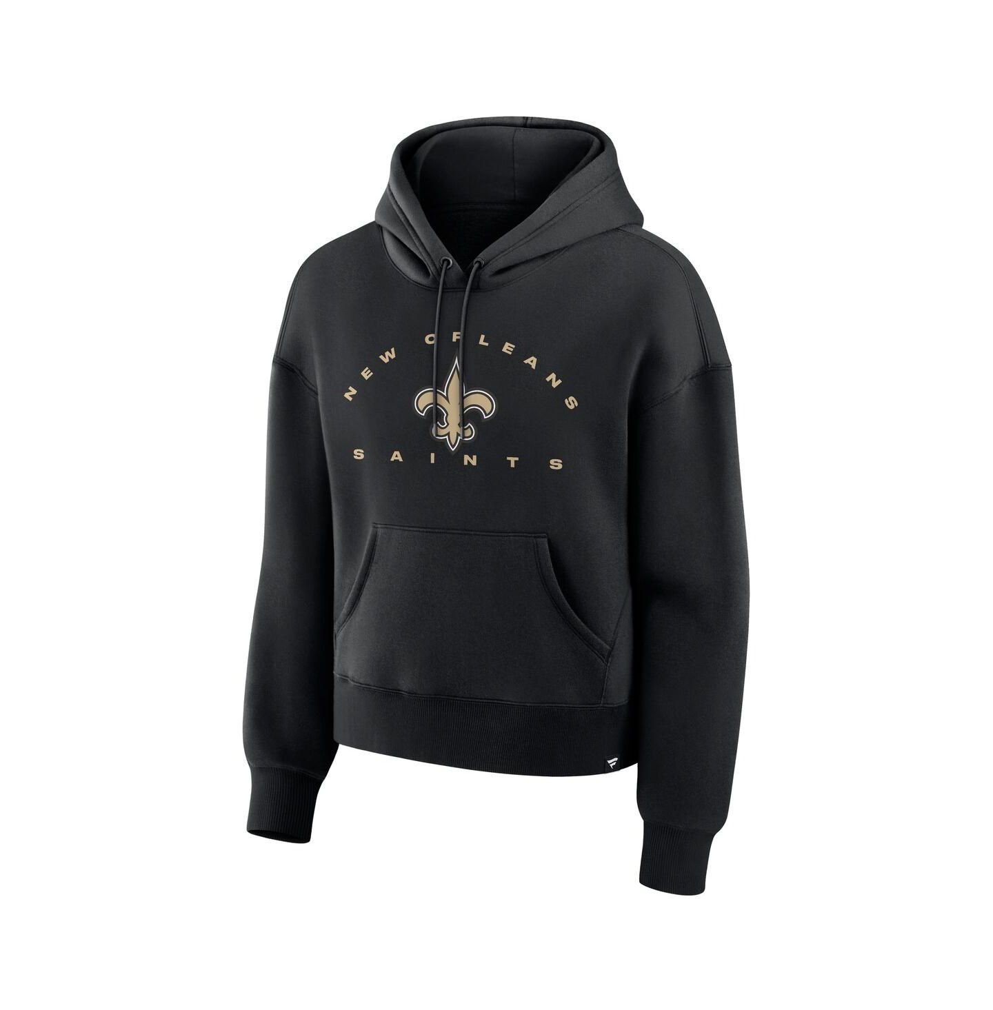 Женское худи Fanatics Black New Orleans Saints Eligible Receiver Legacy Pullover — фото 3