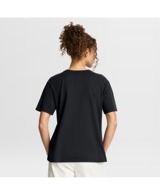 Women's Black Miami Dolphins Blackout Kneel Down Legacy T-Shirt