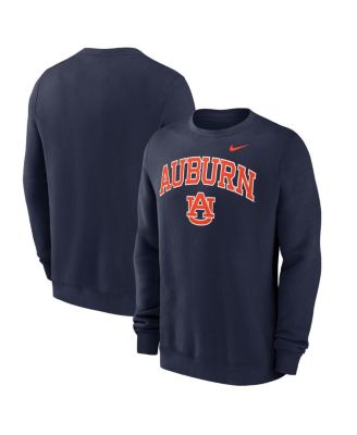 Nike - Men's Navy Auburn Tigers Arch Pullover Sweatshirt
