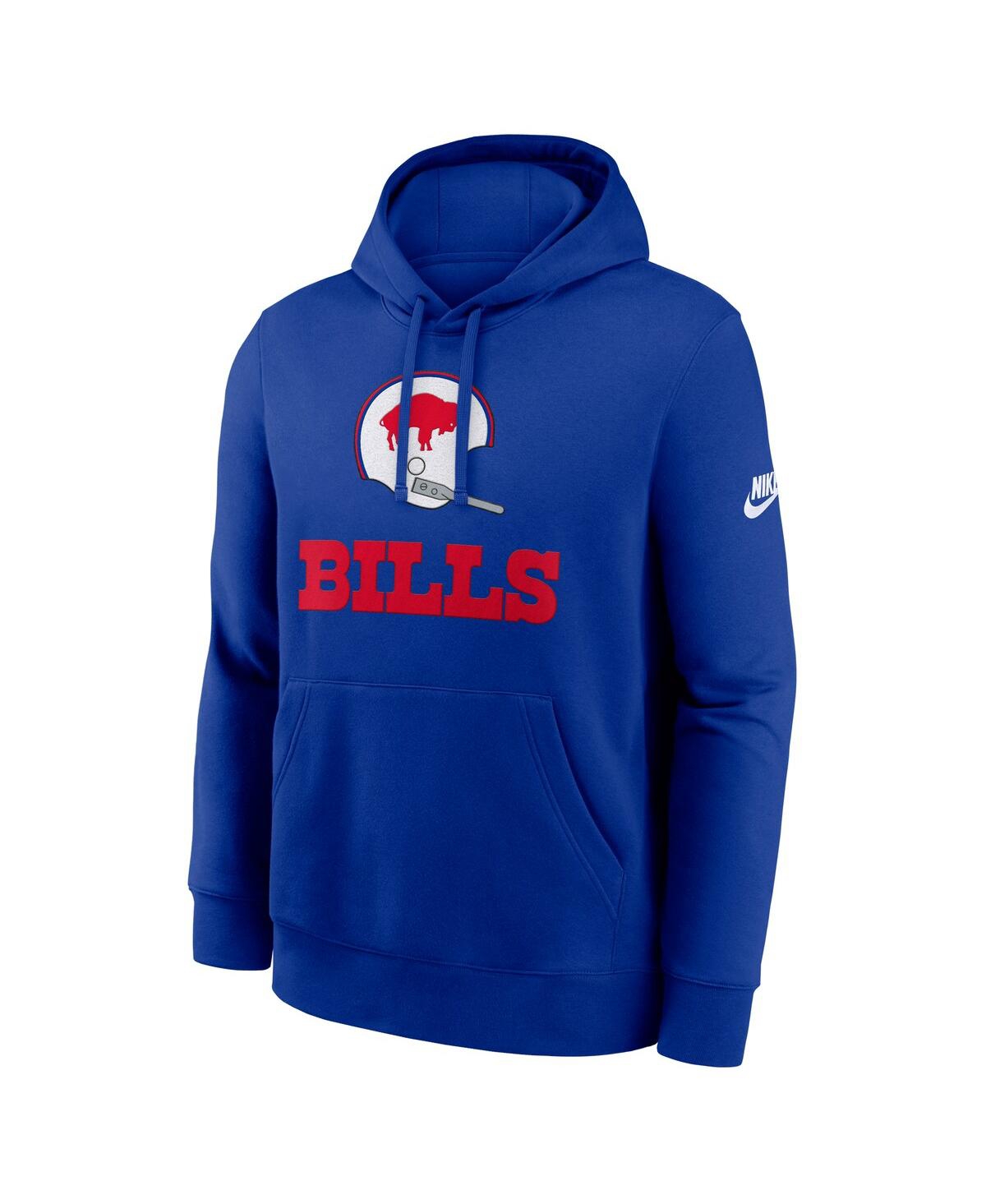 Nike Buffalo Bills Best Season Rewind Club  Men's Nfl Pullover Hoodie In Blue