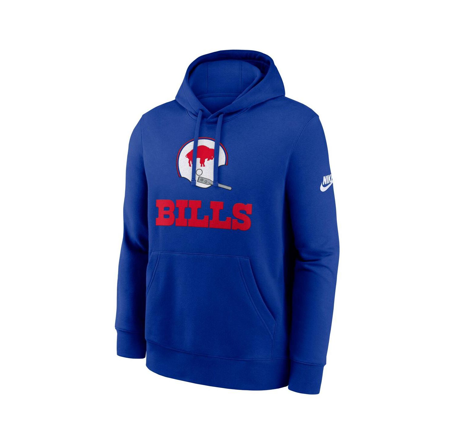 Men's Royal Buffalo Bills Best Season Rewind Club Pullover Hoodie
