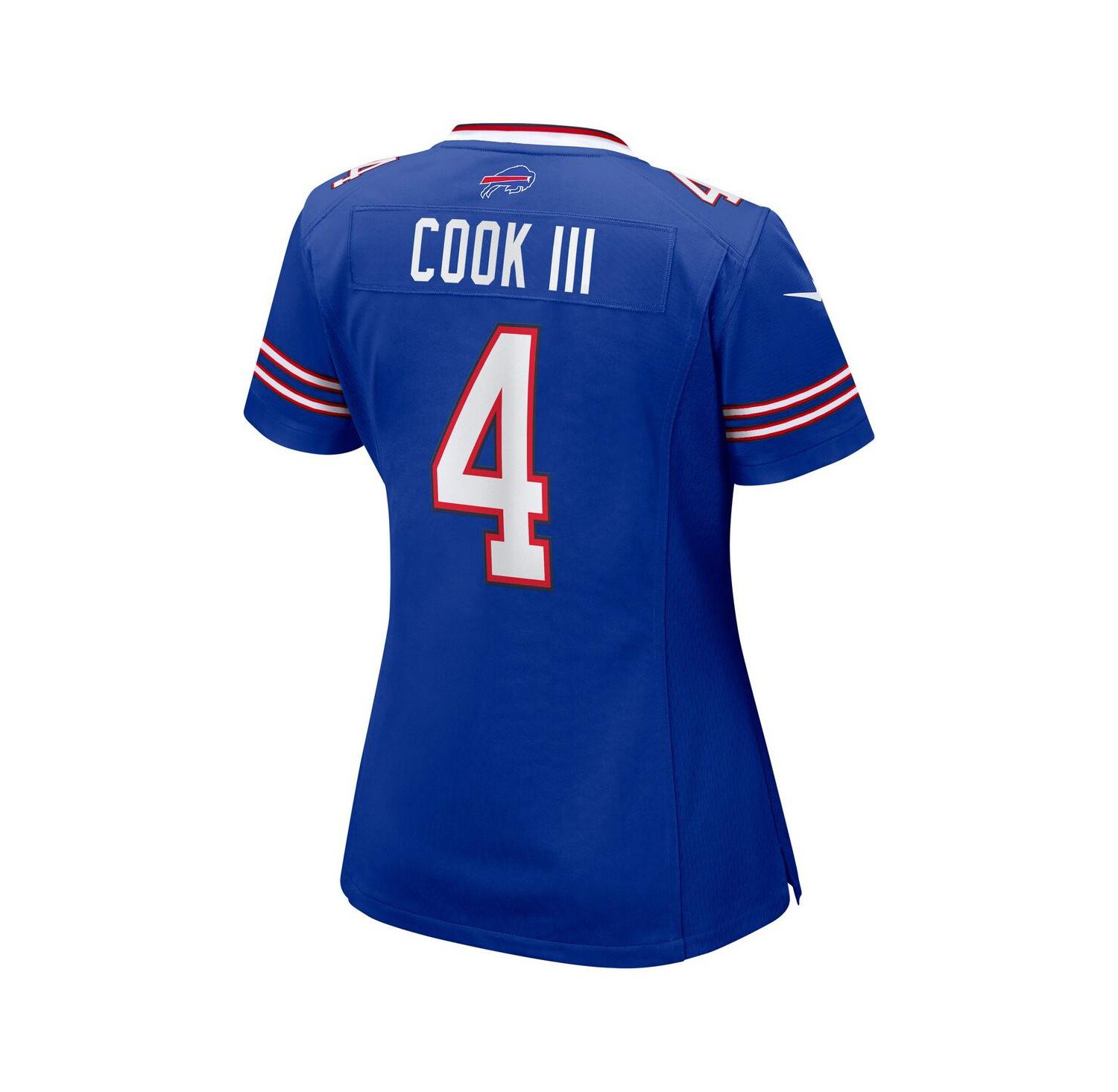 Women's James Cook III Royal Buffalo Bills Team Game Jersey