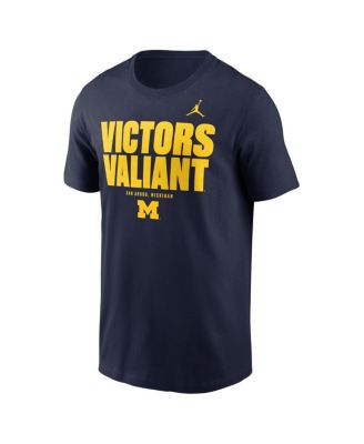 Men's Navy Michigan Wolverines Campus Local T-Shirt