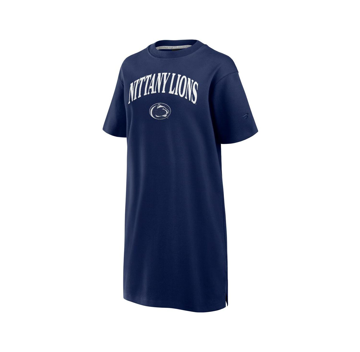 Women's Navy Penn State Nittany Lions Elements Go Tri-Blend T-Shirt Dress