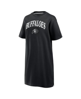 Women's Black Colorado Buffaloes Elements Go Tri-Blend T-Shirt Dress