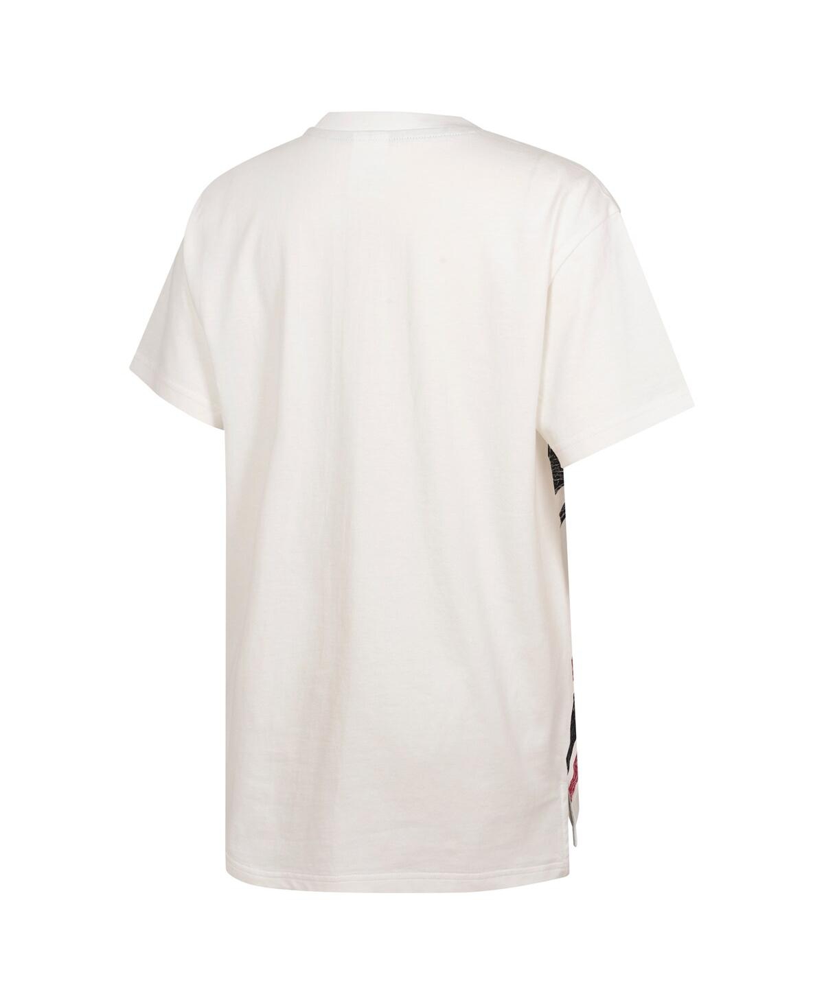 Outerstuff Big Boys And Girls White Alabama Crimson Tide Let's Get Loud Oversized T-shirt In White