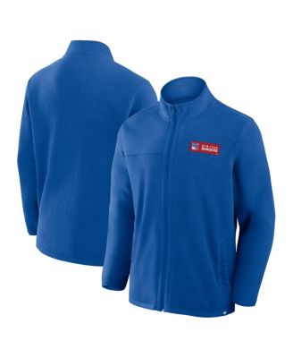 Fanatics - Men's Blue New York Rangers Home Ice Fleece Full-Zip Jacket