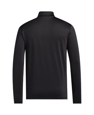 Men's Black Mississippi State Bulldogs Strategy Half-Zip Golf Jacket