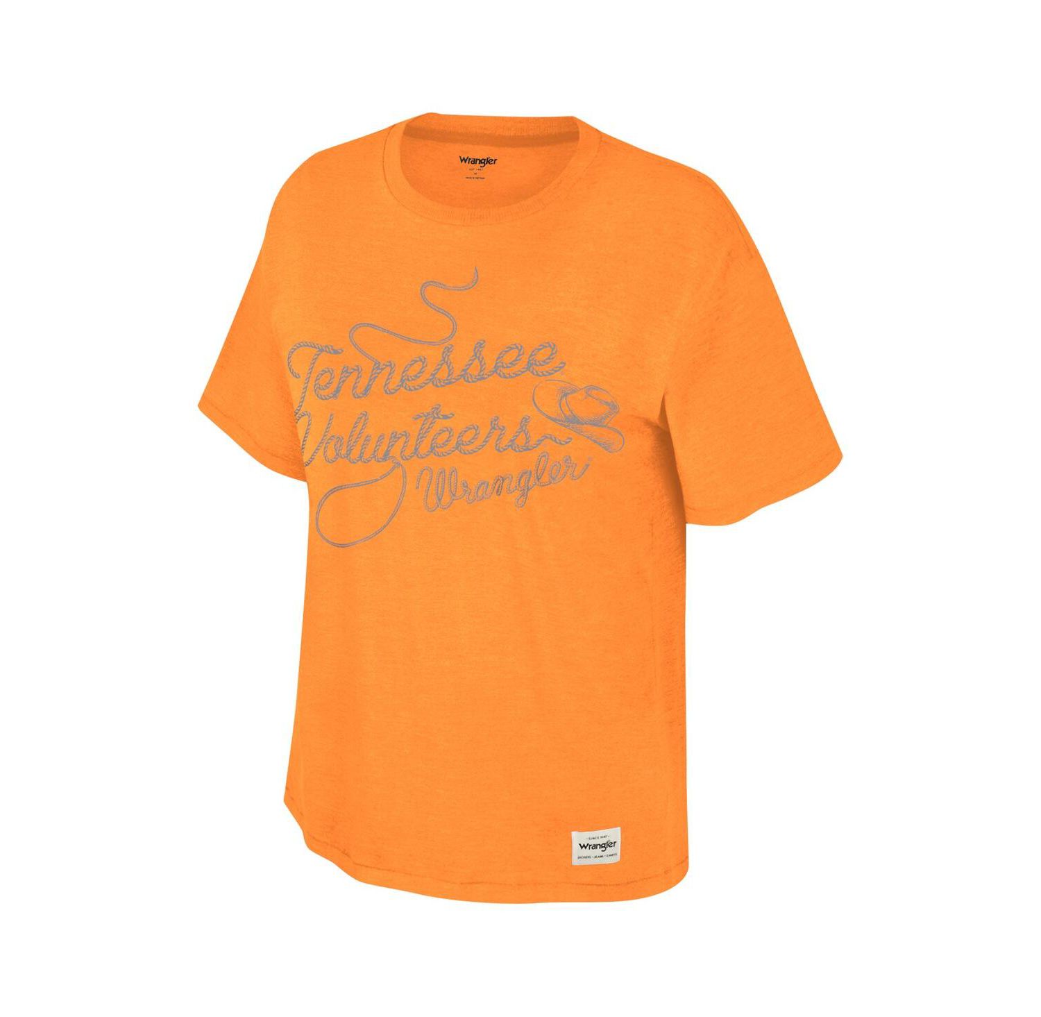 x Wrangler Women's Tennessee Orange Tennessee Volunteers Lasso Oversized T-Shirt