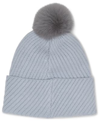 Rib Pom Beanie