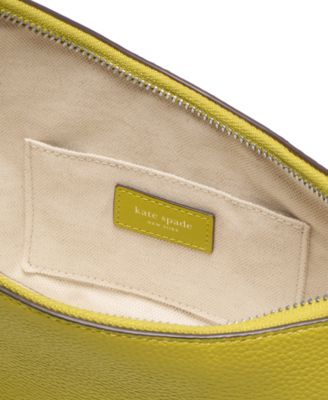 Duo Small Pebbled Leather Crossbody Bag