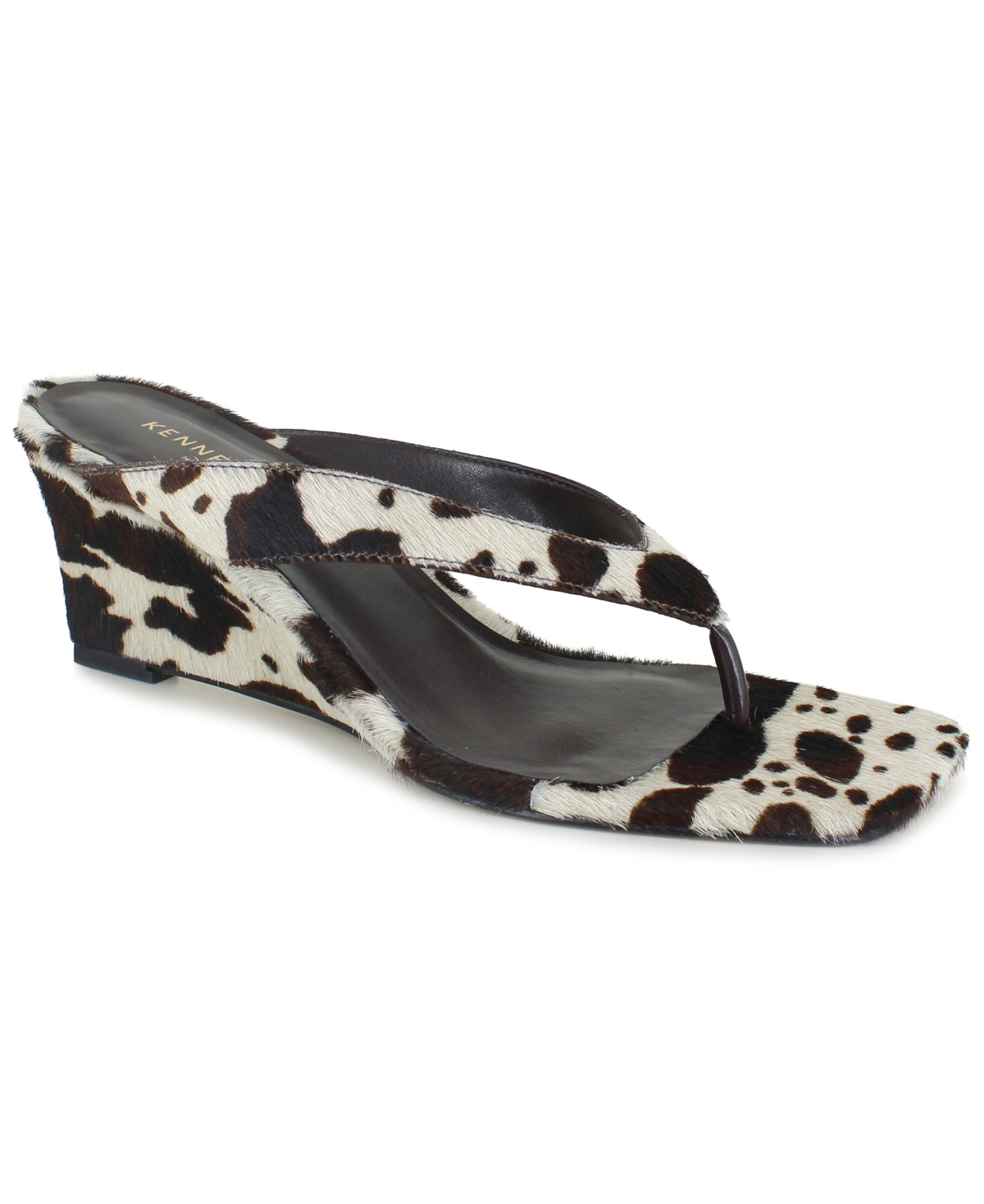 Kenneth Cole New York Women's Susannah Wedge Thong Sandals In Multi