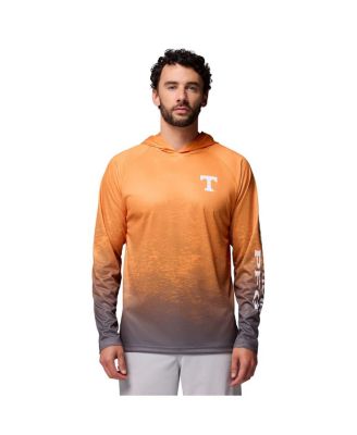 Columbia - Men's Tennessee Orange Tennessee Volunteers PFG Gradient Water Super Terminal Tackle Hoodie Omni-Wick T-shirt