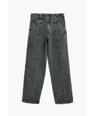 Women's Straight pants with seams