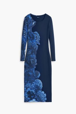 Women's Fitted mandala dress