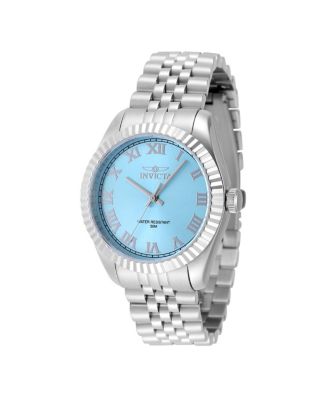 Women's 48902 Specialty Quartz 3 Hand Tiffany Blue Dial Watch