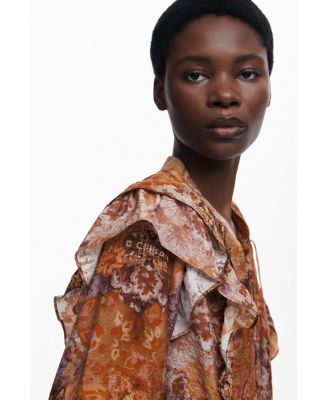 Women's Romantic paisley blouse