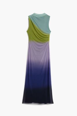 Women's Gradient tulle midi dress