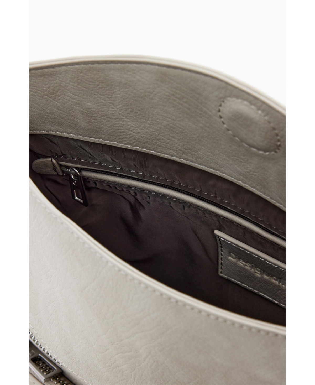 Desigual Women's Medium 3D logo flap bag