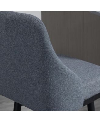   Set of 2  Upholstered  Swivel, Modern Design   Bar Stools