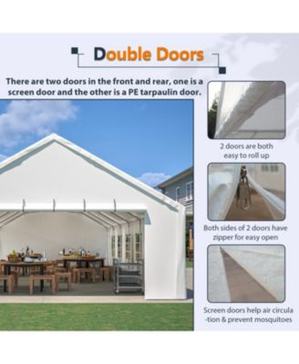 Streamdale 20x40 Party Tent, Heavy Duty Wedding Event Shelter with Sidewalls